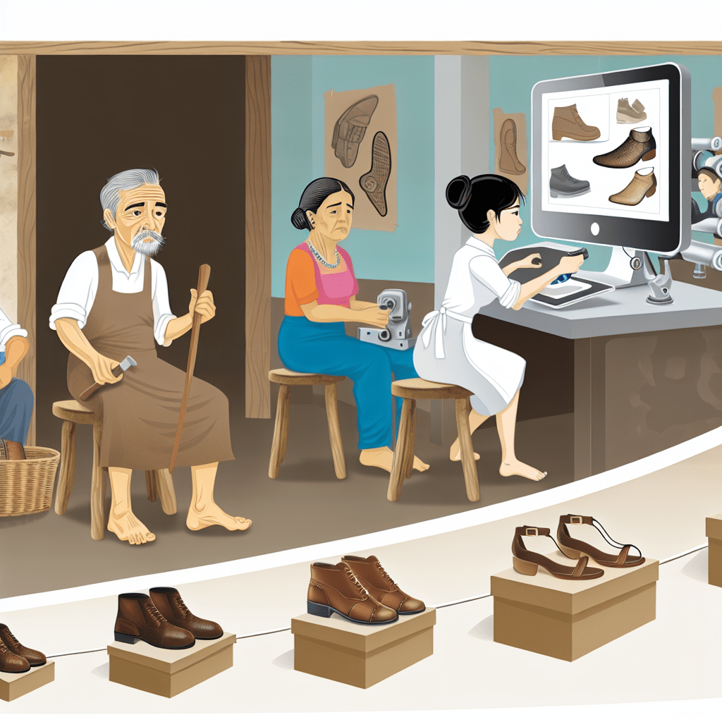 A Revolução da Sapataria: Do Artesanato à Alta Tecnologia