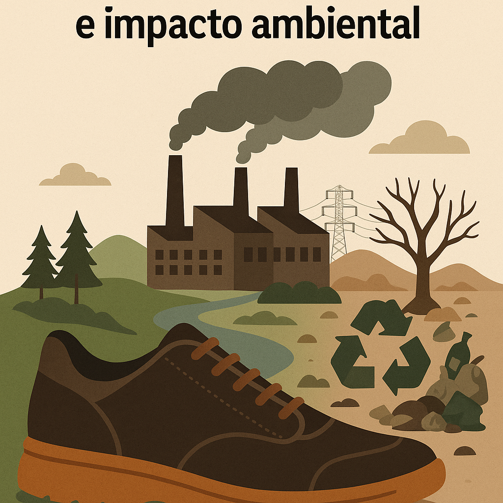 O impacto ambiental da produção de calçados